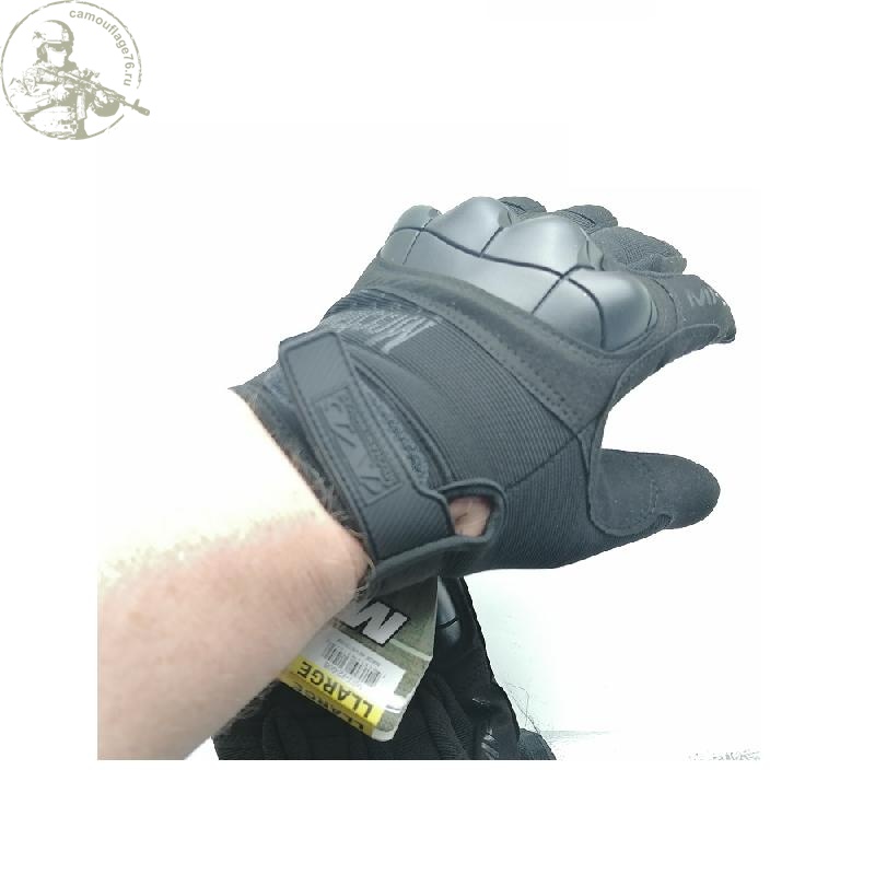 Перчатки MW M-Pact Black реплика тактическая Камуфляж76