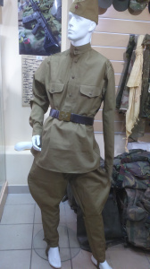 Костюм ВОВ детский РККА СССР 1943г реплика тактическая Камуфляж76