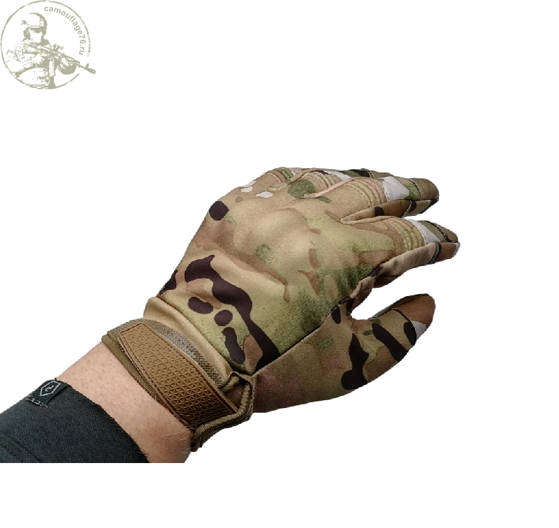 Перчатки Soft Shell Protection тактическая Камуфляж76