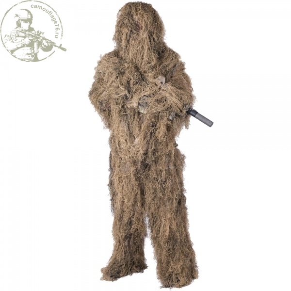 Костюм Ghilli маскировочный Desert 07703T тактическая Камуфляж76