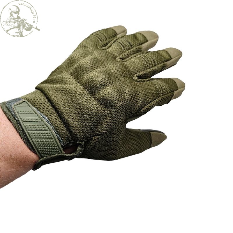 Перчатки тактические A9 Protection oliva тактическая Камуфляж76